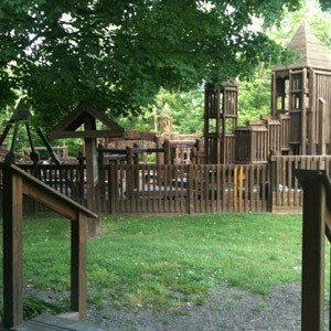 Wooden Playscape At Linden Eagles Park To Be Re-Stained