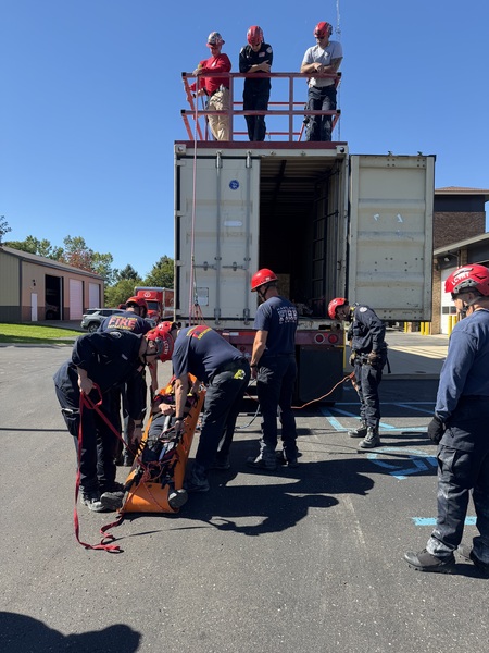 Local First Responders Complete Grain Bin Rescue Training