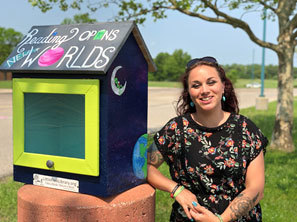 Great Start Livingston & Howell Schools Partner For Little Free Library