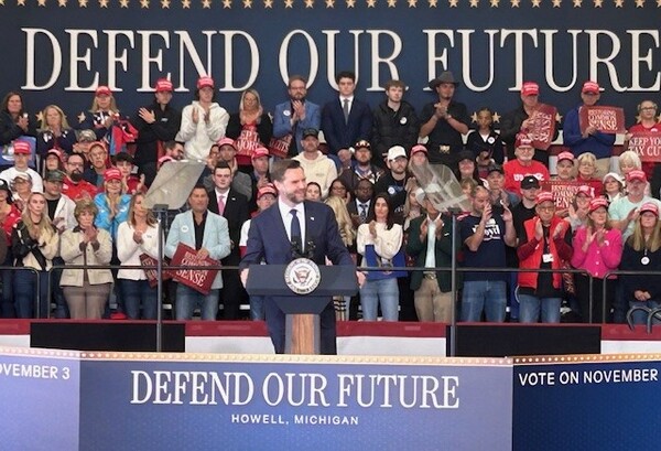 Vice President JD Vance Stumps for Michigan Republicans in Howell