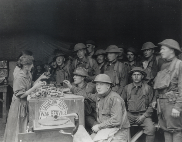Salvation Army "Lassies" Celebrated on National  Donut Day