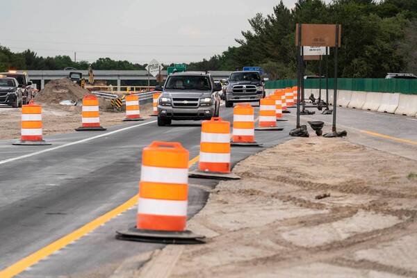 MDOT Moves Orange Barrels To Ease Holiday Weekend Travel