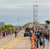 Reminder: Mackinac Bridge Will Close To Vehicle Traffic Labor Day Morning