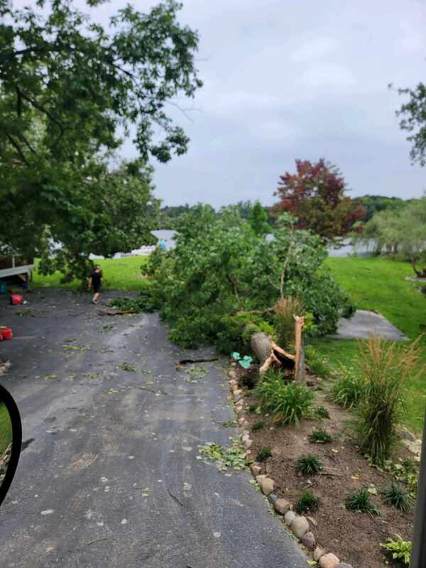 Severe Weather Downs Trees, Power Lines
