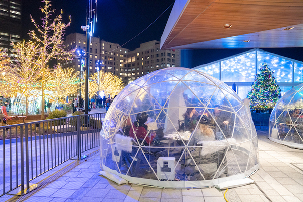 Outdoor Dining Igloos Could Be Coming To Downtown Brighton