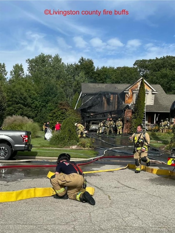 Garage Fire Seriously Damages Brighton House
