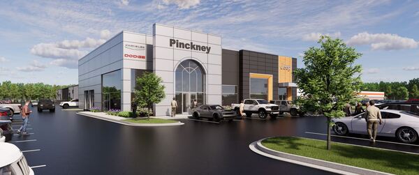 Big Showroom Expansion Project For Old Car Dealership In Pinckney