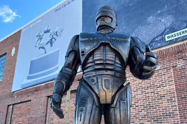 Detroit's Own Crime-Fighter RoboCop Finally Stands Guard In Motor City