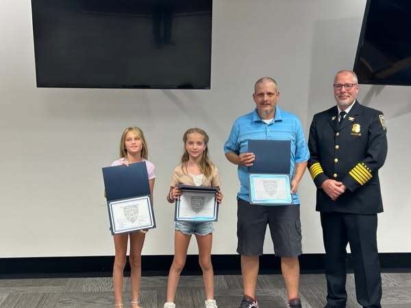 Wixom Honors Man, 2 Girls Who Saved Life of Drowning Child