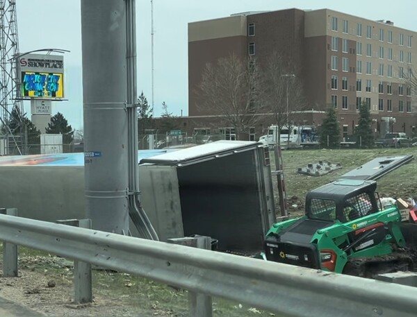 MDOT to Close EB I-96 to Remove Rolled Over Semi