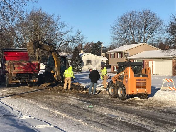 Water & Gas Service Restored To Howell Street