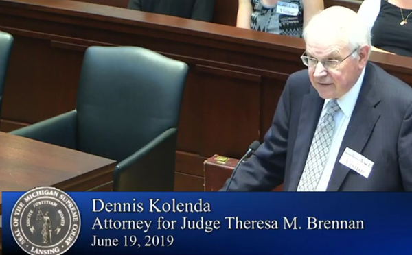 Supreme Court Hears Oral Arguments From Judge Brennan's Defense, JTC