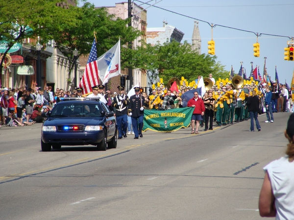 Annual Memorial Day Parade In Downtown Howell