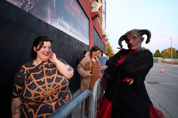 Haunted House Actors Prepare At “Scare School” For Halloween Season
