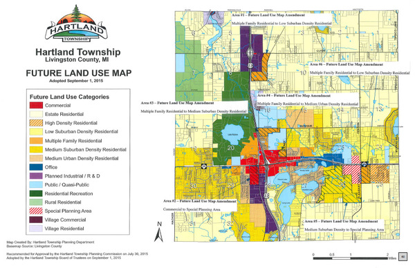 Hartland Board Gives First Approval To Amended Future Land Use map