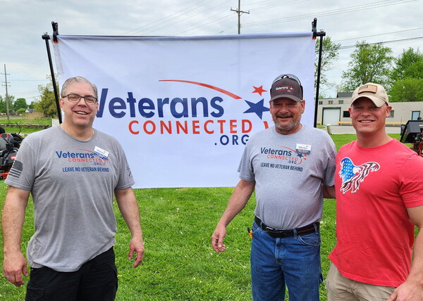 Local Veterans Gifted Pair of Lawn Tractors