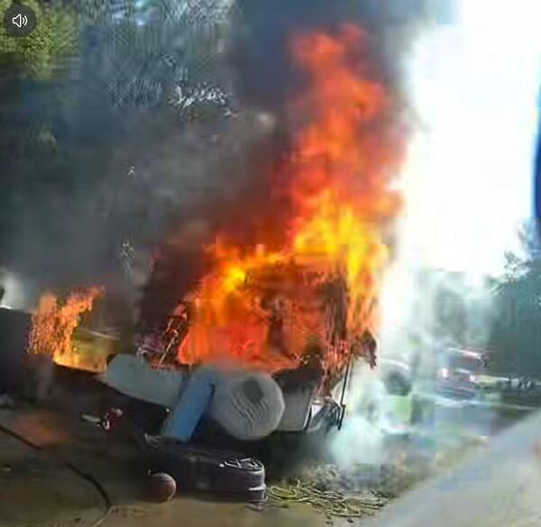 Crews Battle Camper Fire In Unadilla Township