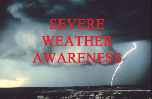 Severe Weather Awareness Week Underway