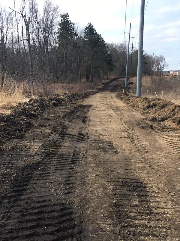 Work Underway On Trail Connector At Island Lake Rec Area