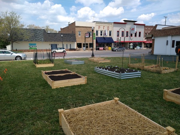 Village Of Pinckney Presented $15,000 Check For Community Garden