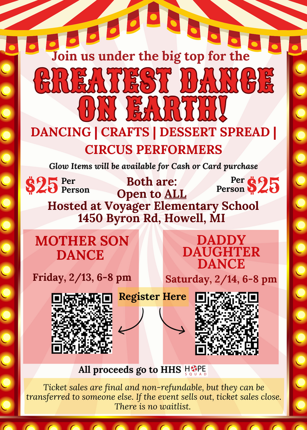"The Greatest Dance On Earth" To Benefit HHS Hope Squad