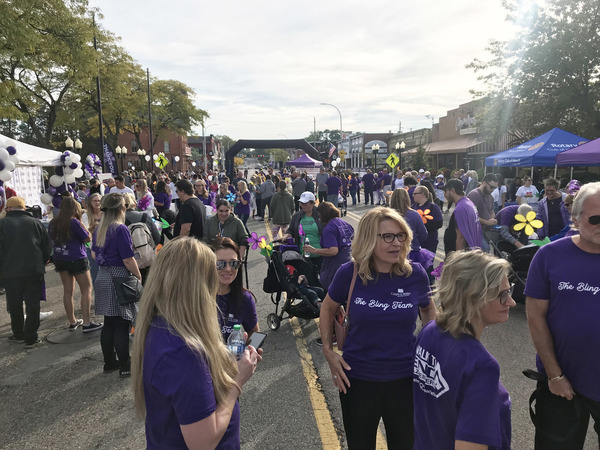 Walk To End Alzheimer's Brings Hundreds To Downtown Brighton