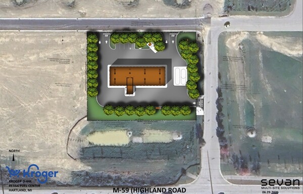 Kroger's Plan for Fuel Station in Hartland Clears Planning Commission