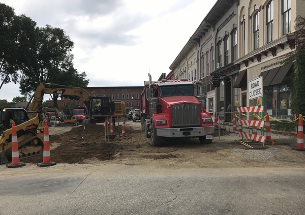 Paving Work Underway This Week On State Street In Downtown Howell