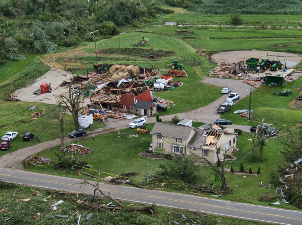 Clean-Up Continues After Damaging Storms, EF1 Tornado