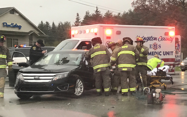Oceola Township Crash Sends Four To The Hospital
