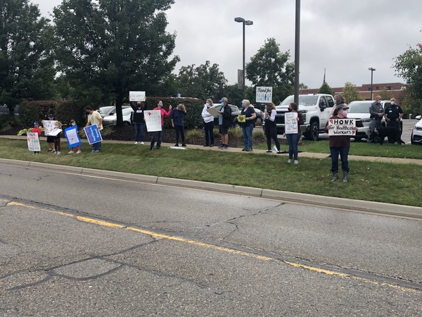 Residents Cheer On Health Care Workers