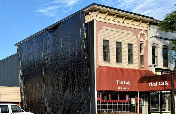 Downtown Howell Mural Nears Completion