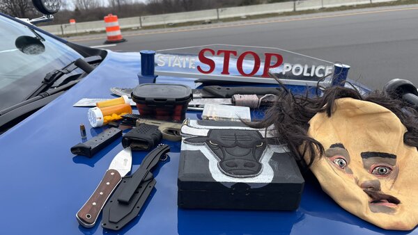 Traffic Stop Involving Howell Man Turns Up Meth, Mask, Guns, & More