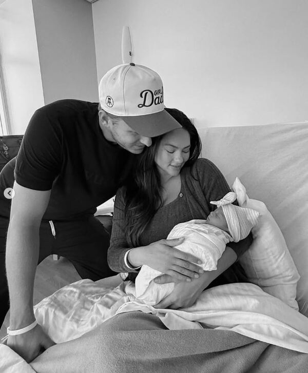Detroit Lions QB Jared Goff & Wife Welcome Newborn Baby Girl
