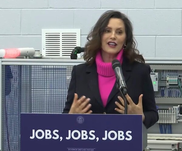 Gov. Whitmer Advocates for Semiconductor Plant During Flint Speech