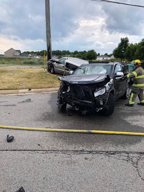 Lyon Township Firefighters Rescue Man From Crash