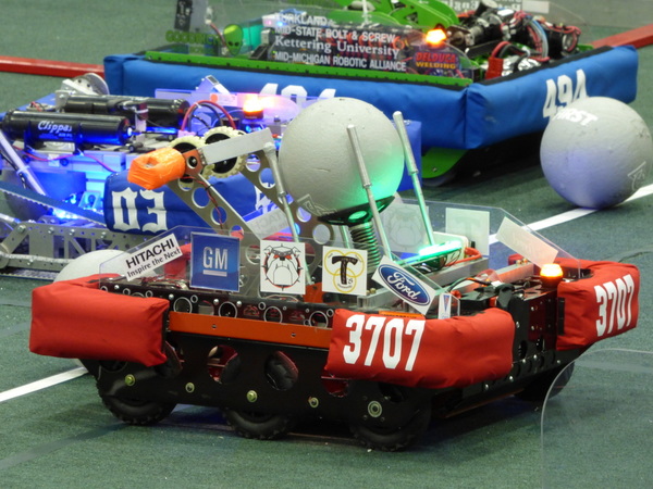 TechnoDogs Girls Compete in Robotics Tournament