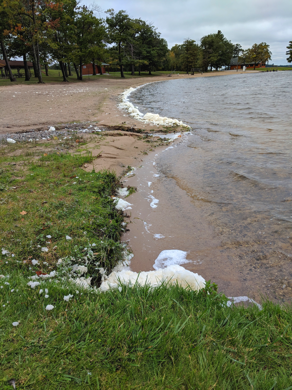 Michiganders Again Advised To Avoid Foam On Lakes & Rivers