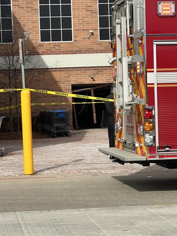 Vehicle Crashes Into Canton Walmart