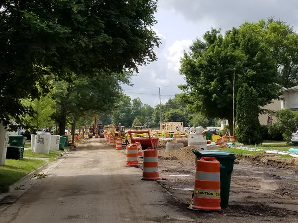 Second Street Reconstruction Project Progressing