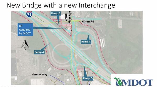 Brighton's I-96/Grand River Interchange To Be Reconstructed