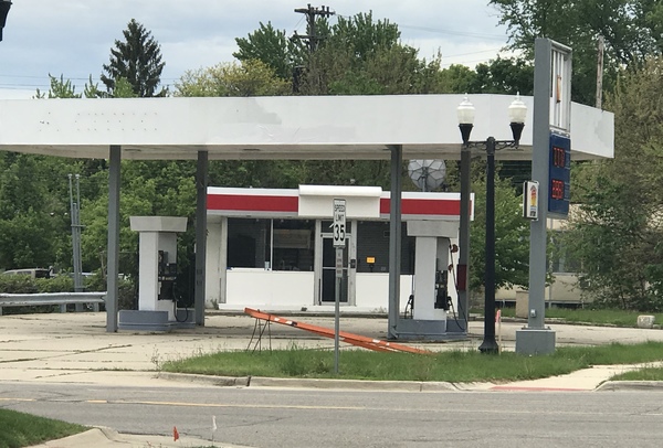 Gas Station Renovation Proceeding In Howell