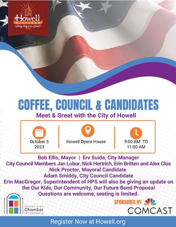 Howell Chamber To Host Coffee, Council & Candidates Thursday
