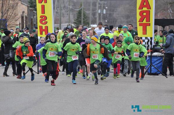 Annual Run For The Gold 5K & Pinckney St. Patrick's Day Parade