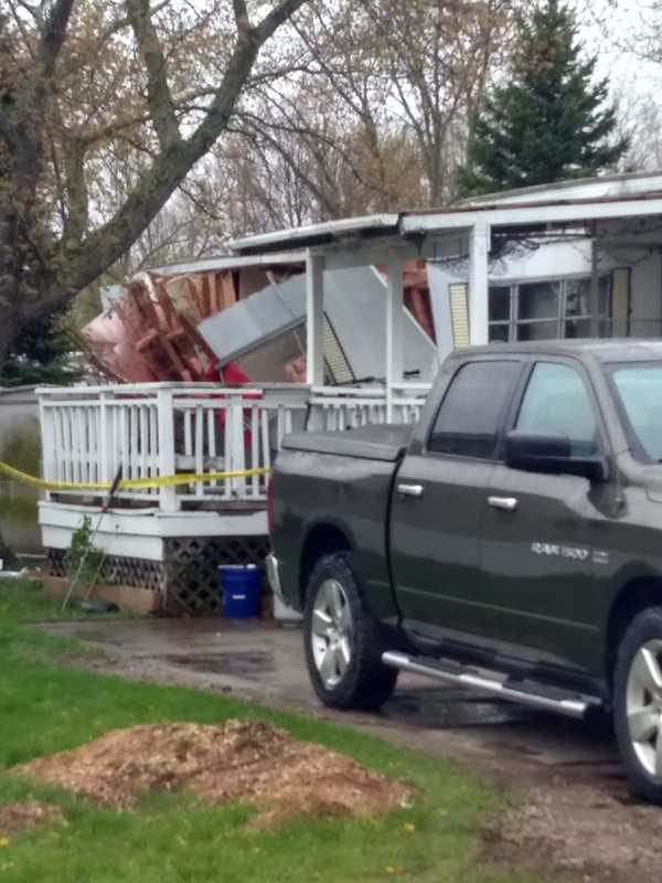 Explosion Sends Mobile Home Resident To The Hospital