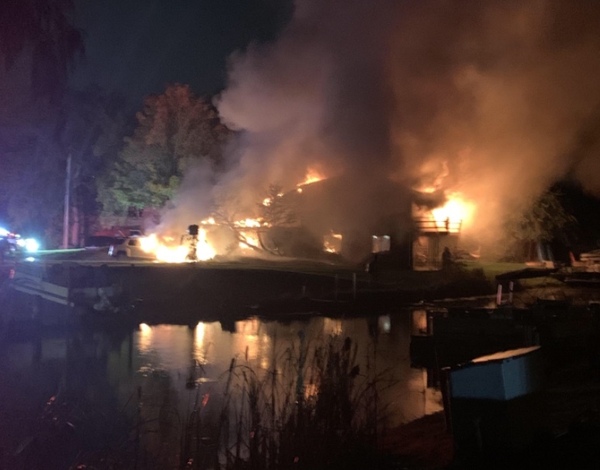 Fire Destroys Brighton Township Home
