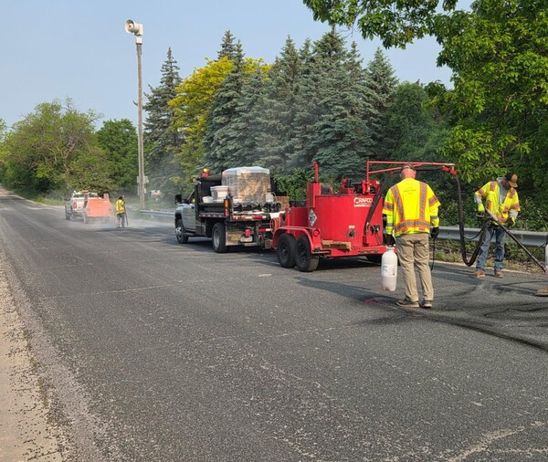 Road Chip Sealing Projects In Northfield & Salem Townships