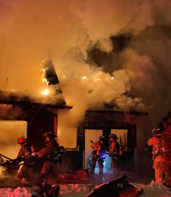 Saturday Night Blaze Destroys Garage, Camaro