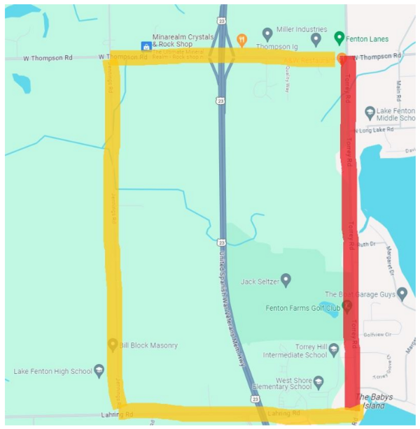 Water Main Extension to Close Torrey Road in Fenton Township