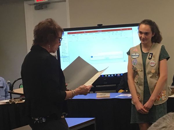 Girl Scout Gold Award Recipients Recognized For Community Work